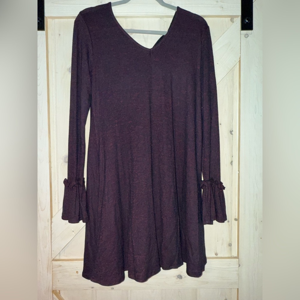 Derek Heart Long Sleeve Dress Size Large